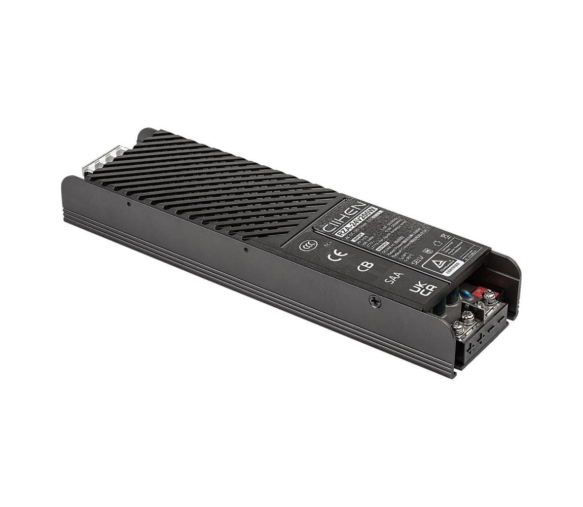 Rabalux 70207 - Zapustený nap. zdroj pre svietidlá v liš. sys. LiTrack 200W/24V 70207