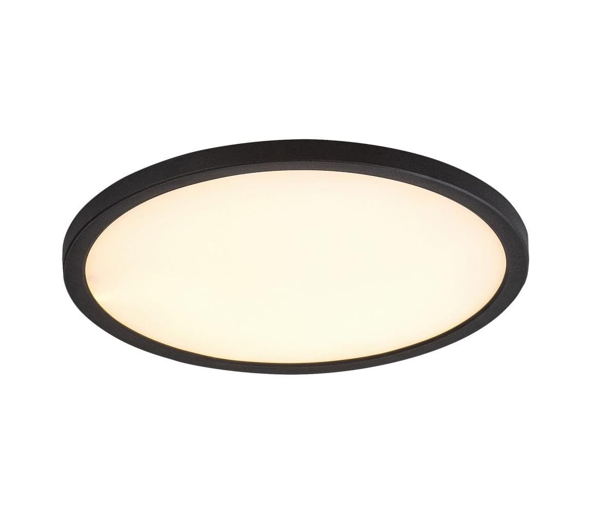 Rabalux 71096 - LED Stropné svietidlo GONZALO LED/24W/230V pr. 29 cm čierna 71096
