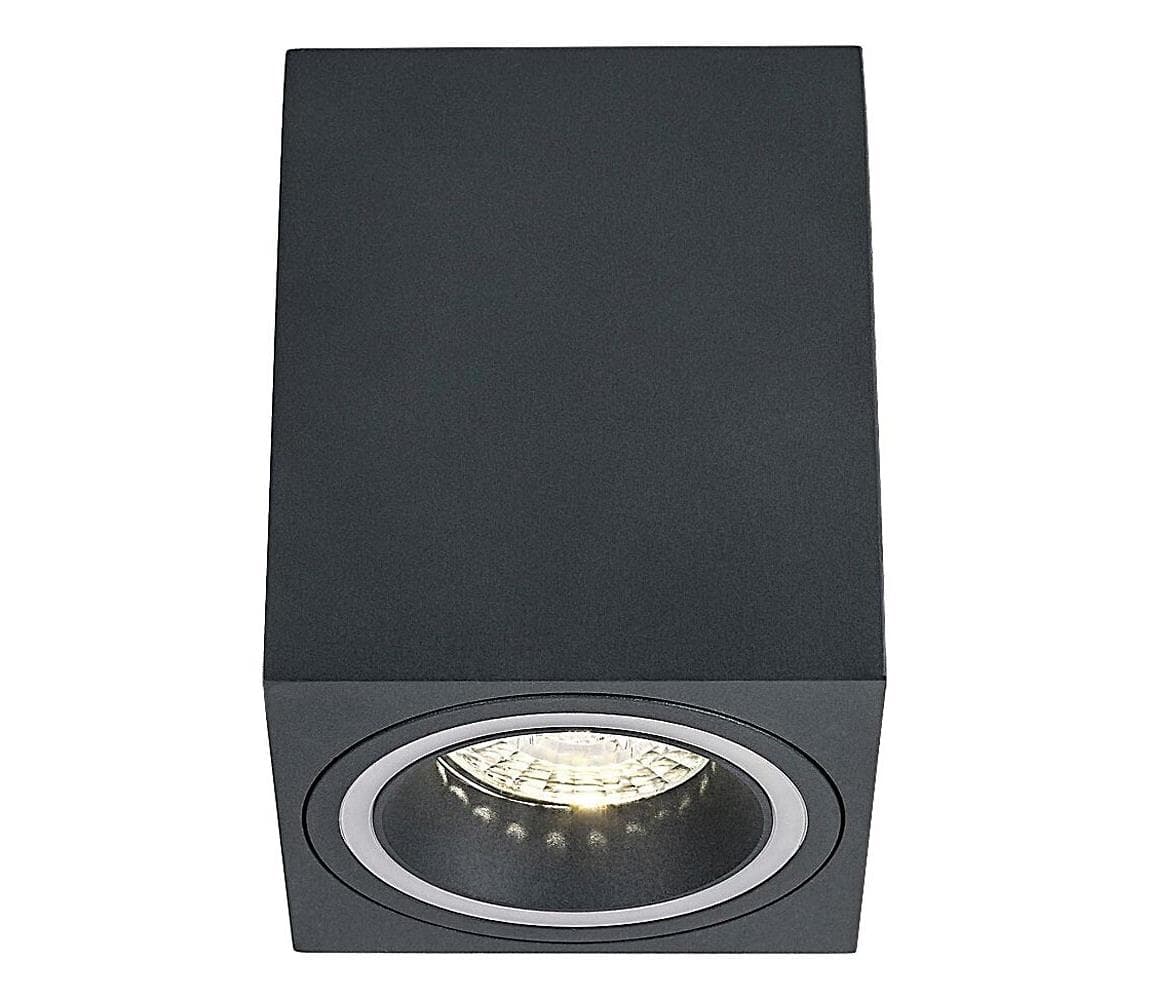 Rabalux 71164 - Bodové svietidlo KOBALD 1xGU10/25W/230V hranatý antracit 71164