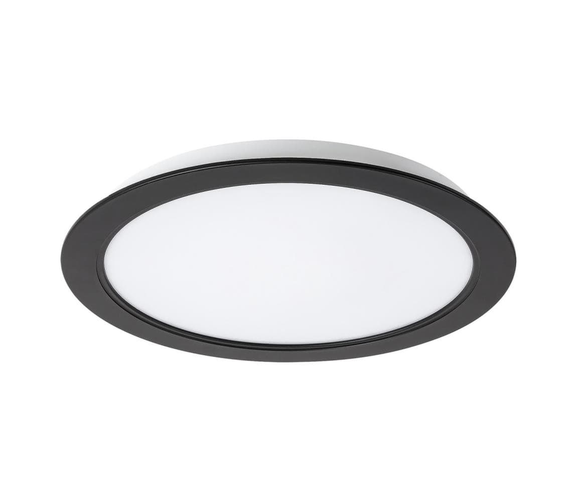 Rabalux 71227 - LED Podhľadové svietidlo SHAUN LED/18W/230V pr. 22 cm čierna 71227