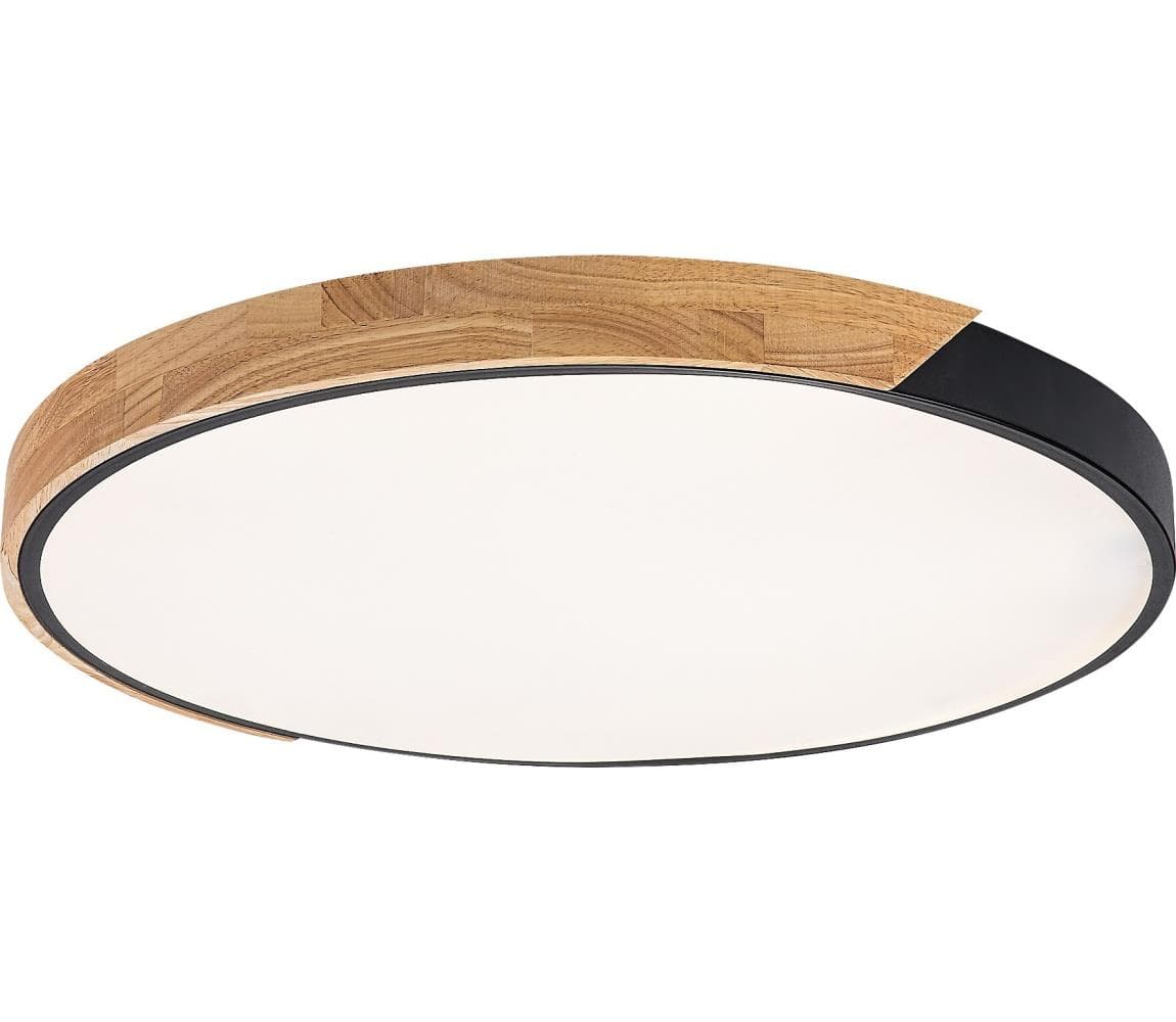 Rabalux 71418 - LED stropné svietidlo MAPLE2 42W/230V 3000/4000/6500K čierna/dub pr.61cm 71418