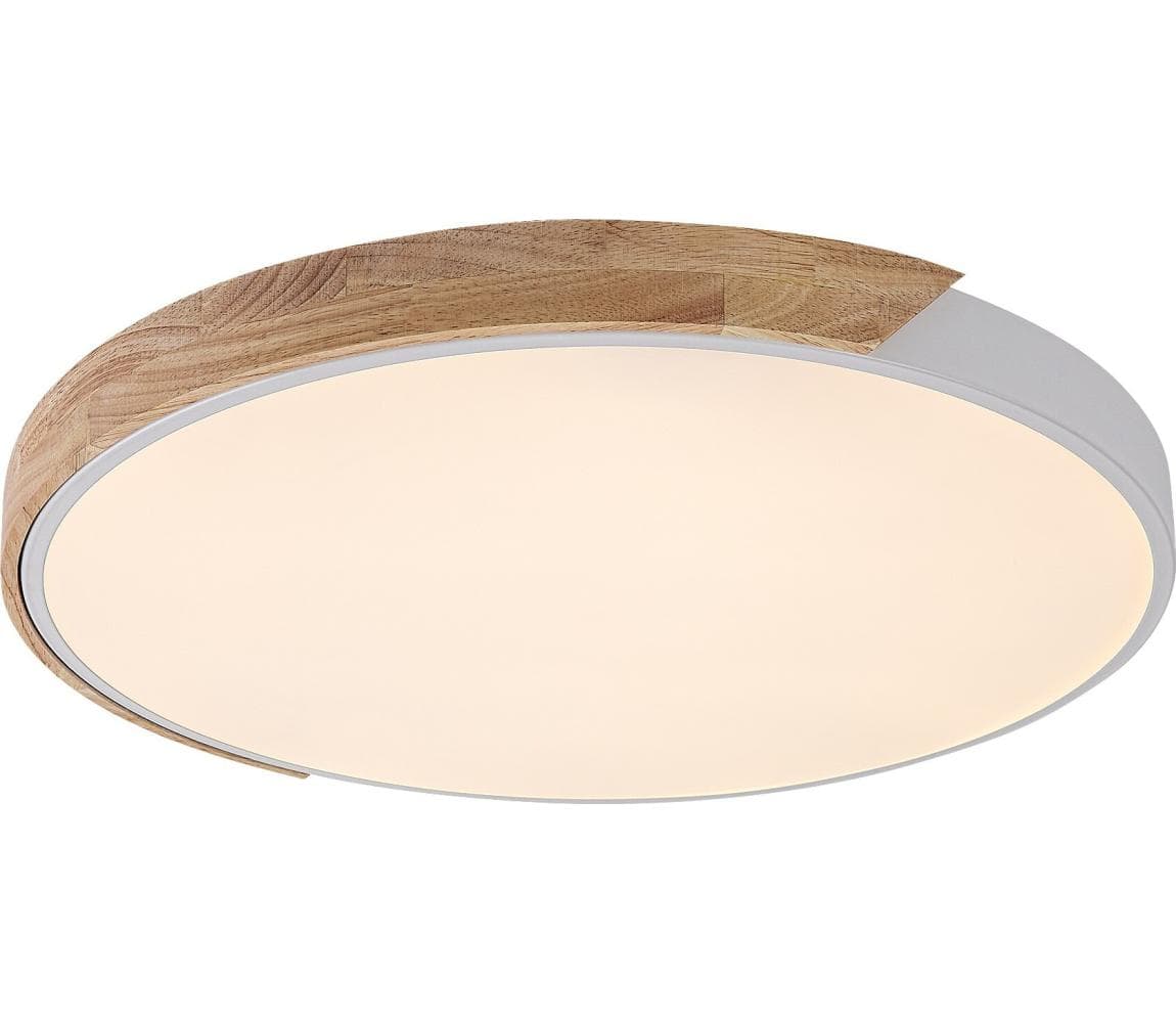 Rabalux 71419 - LED stropné svietidlo MAPLE2 40W/230V 3000/4000/6500K biela/dub pr.61 cm 71419