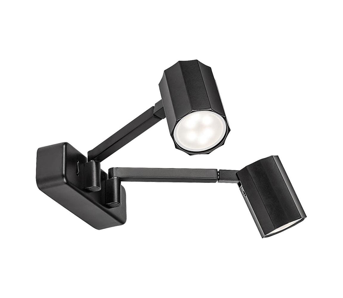 Rabalux 73028 - Nástenné bodové svietidlo KARTER 2xGU10/5W/230V 73028