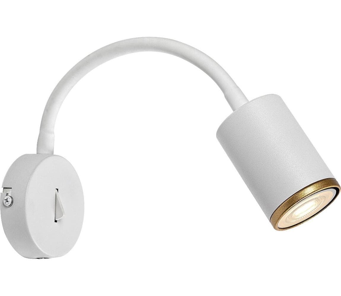 Rabalux 73110 - Nástenné bodové svietidlo NOLIE 1xGU10/15W/230V biela 73110