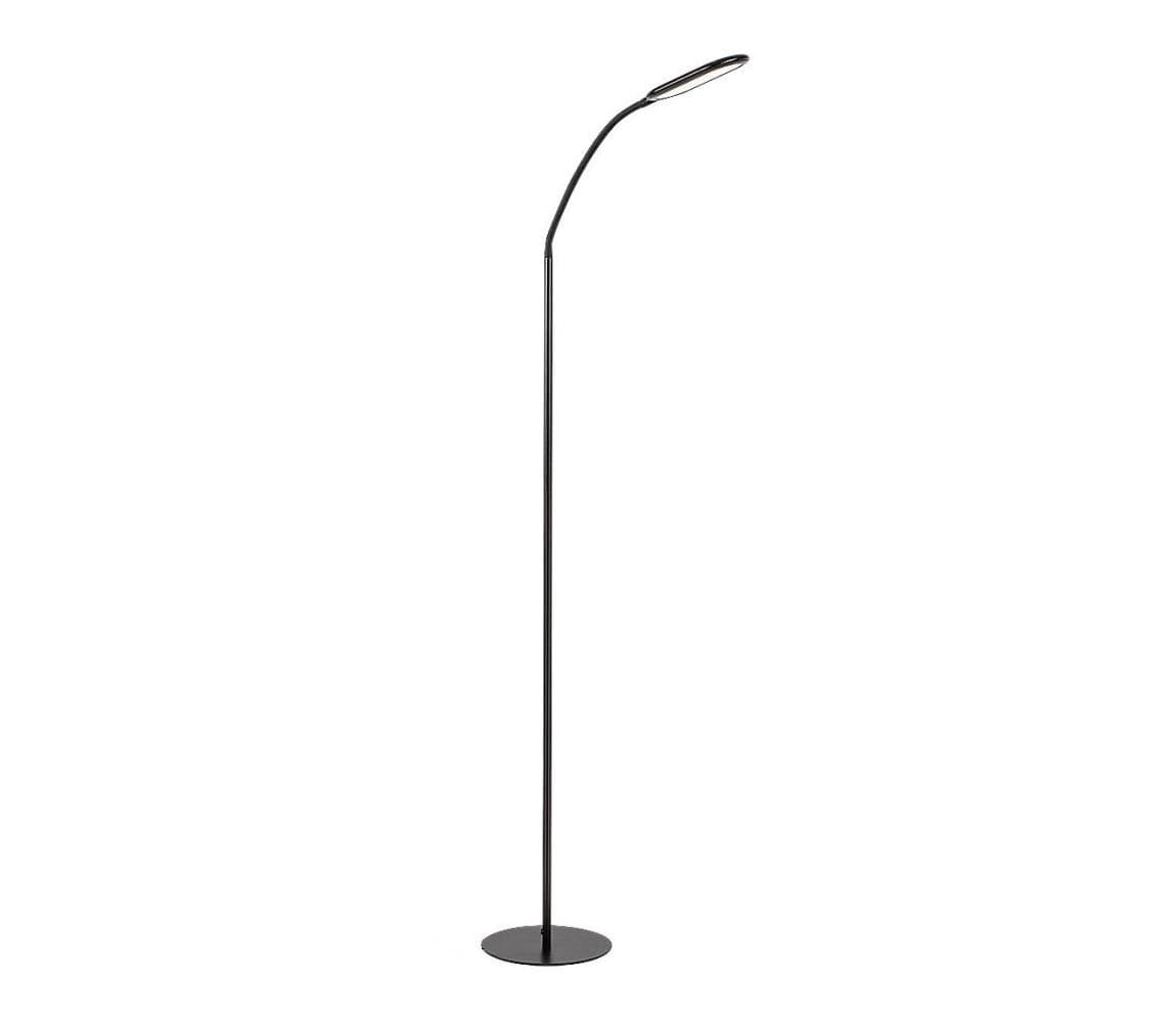 Rabalux 74009 - LED Stmievateľná dotyková stojacia lampa ADELMO LED/10W/230V čierna 74009