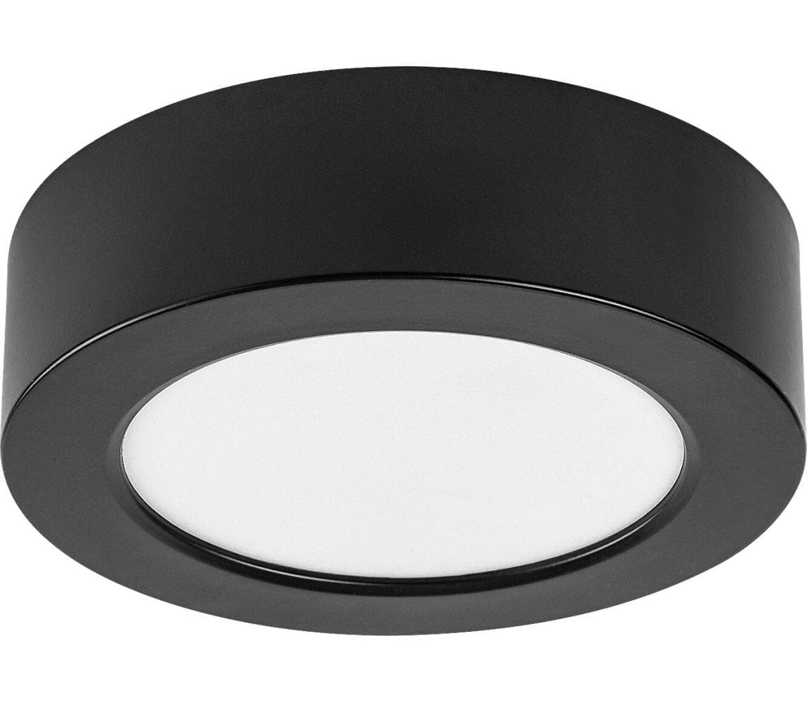 Rabalux 75074 - LED kúpeľňové stropné svietidlo SHAUN PLUS 7W/230V Ø 12 cm IP44 čierne 75074