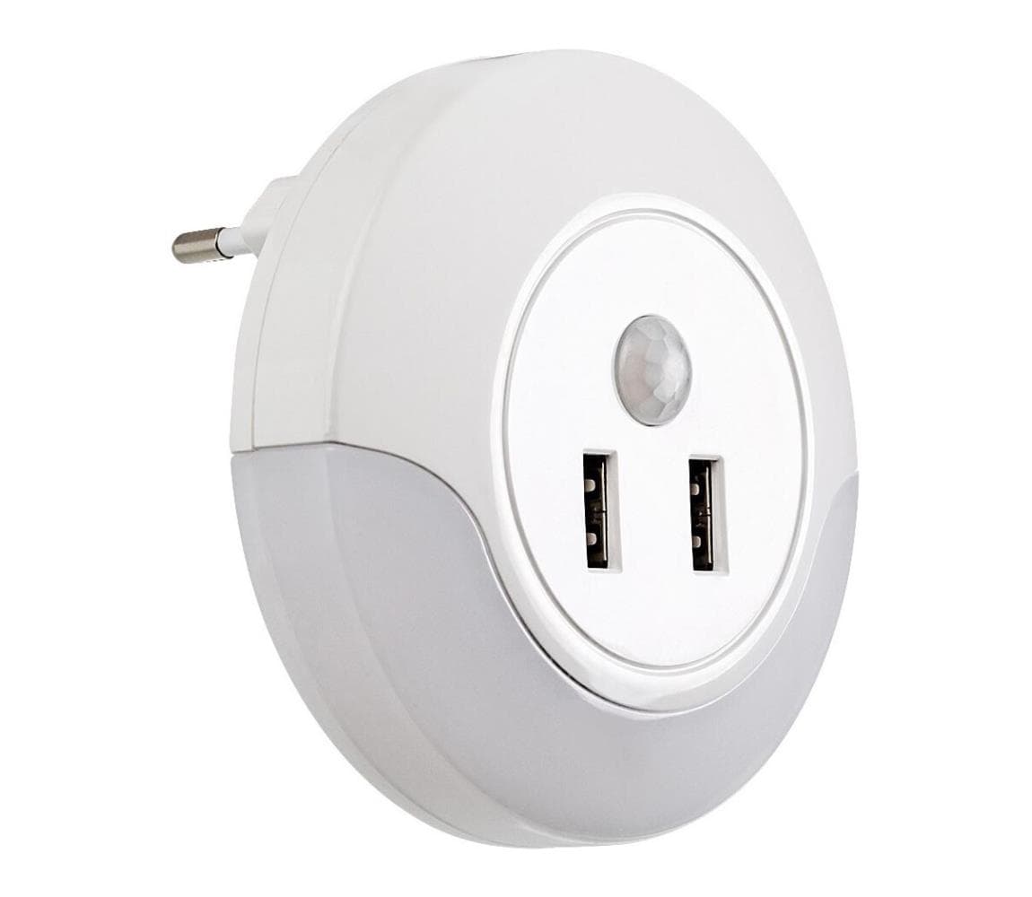 Rabalux 76012 - LED Nočné svetlo do zásuvky so senzorom DEMBO LED/13,9W/230V 76012