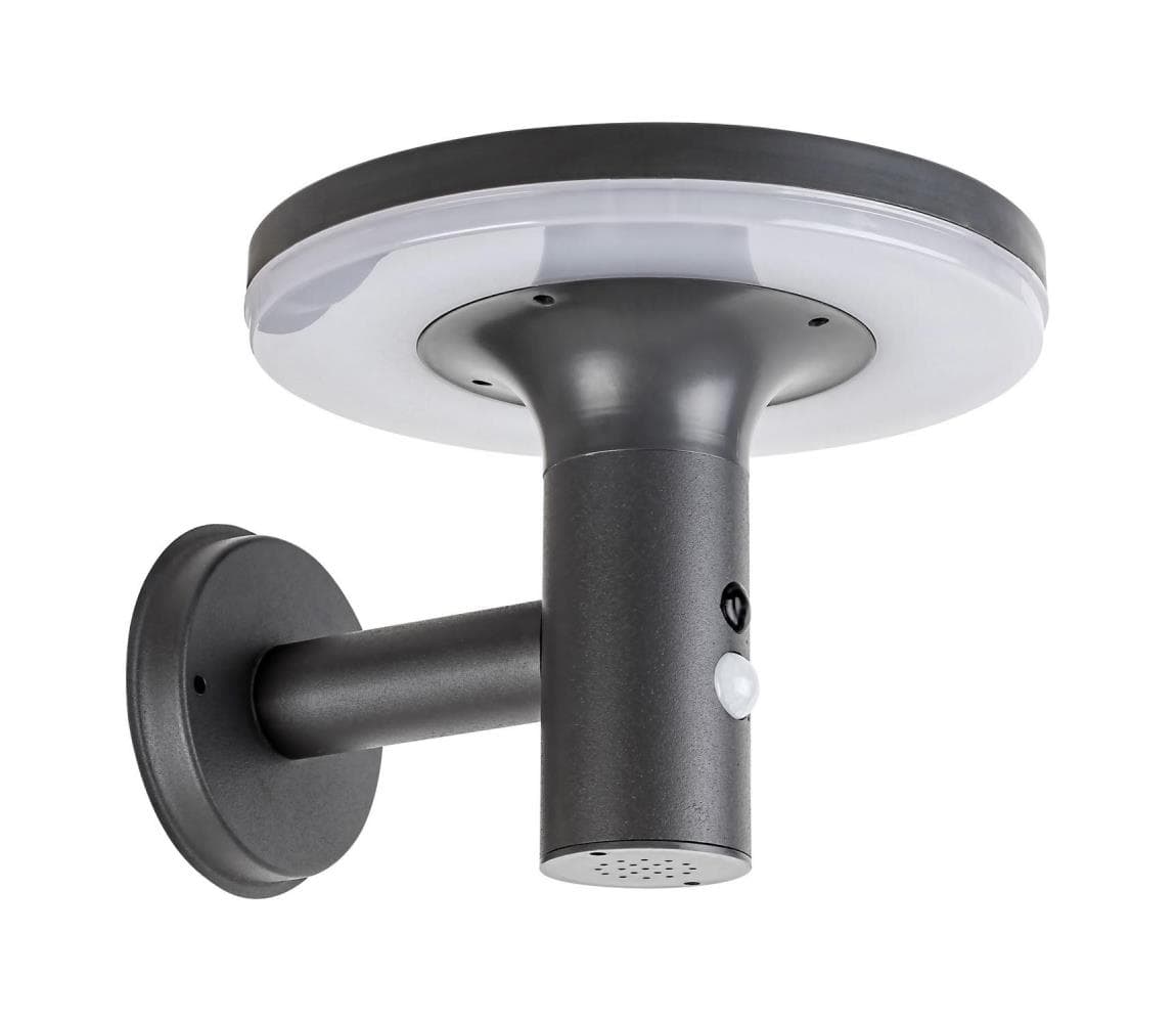 Rabalux 77017 - LED Solárne svietidlo so senzorom ALASKA LED/10W/3,7V IP44 77017