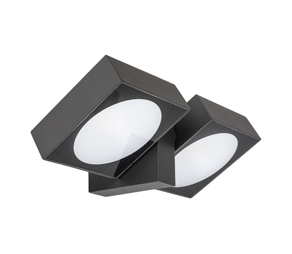 Rabalux 77101 - LED Vonkajšie nástenné svietidlo TELDE 2xLED/7W/230V IP54 antracit 77101