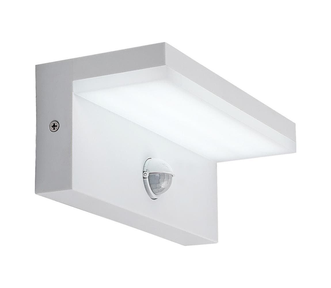 Rabalux 77116-LED Von. nás. svietidlo so senzorom ZARAGOZA LED/9W/230V IP54 biela 77116
