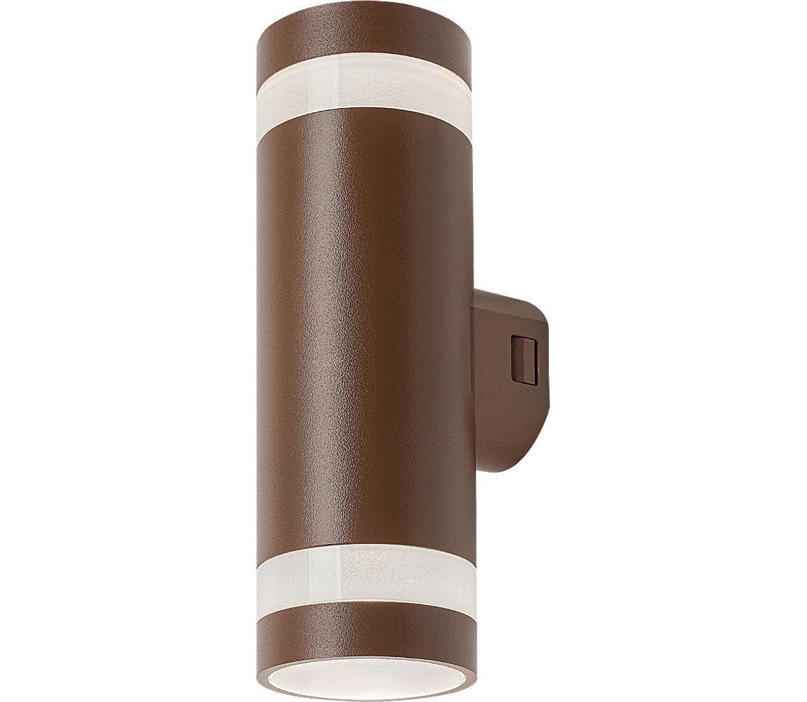 Rabalux 77212 - LED vonkajšie nástenné svietidlo URFA LINE, 16 W, 230 V, IP65, hnedé 77212