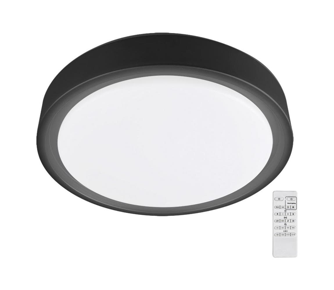 Rabalux - LED RGB stlmiteľné stropné svietidlo so senzorom LED/28W/230V + diaľkové ovládanie 3283