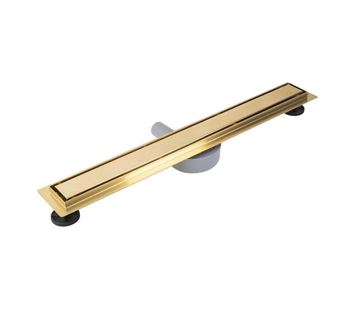 REA-G2702 - Odtokový žľab NEOX PRO 70 cm nerezová oceľ/brúsené zlato REA-G2702