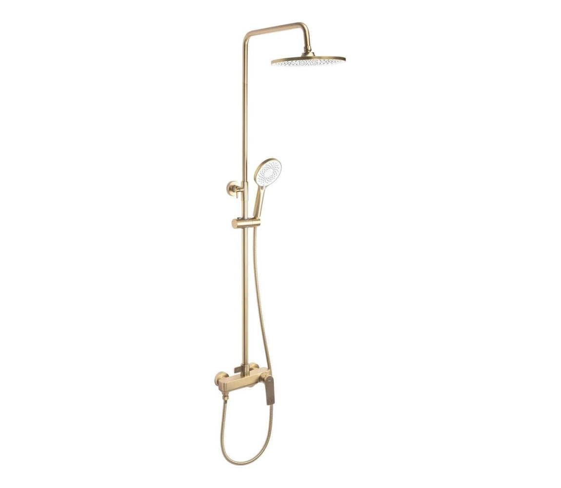 REA-P2400 - Sprchová súprava s batériou AVALON, brúsené zlato REA-P2400