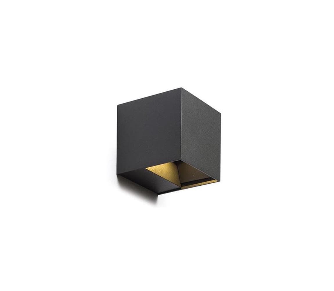 RED-Design -R12557- LED Vonkajšie nástenné svietidlo CARRE 2xLED/3W/230V IP54 R12557