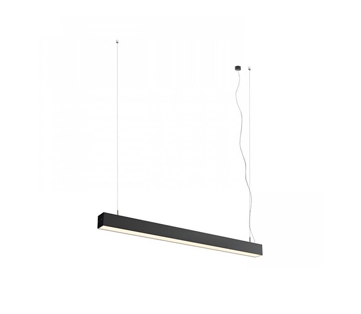 RED - Design - R12721 - LED Luster na lanku PESANTE LED/40W/230V čierna R12721