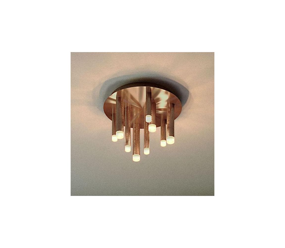 Redo 01-2040 - LED Stropné svietidlo MADISON 9xLED/4W/230V meď 01-2040