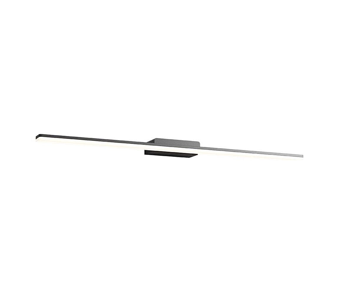 Redo 01-2508 -LED Kúpeľňové osvetlenie zrkadla BARRIO LED/27,39W/230V IP44 čierna 01-2508