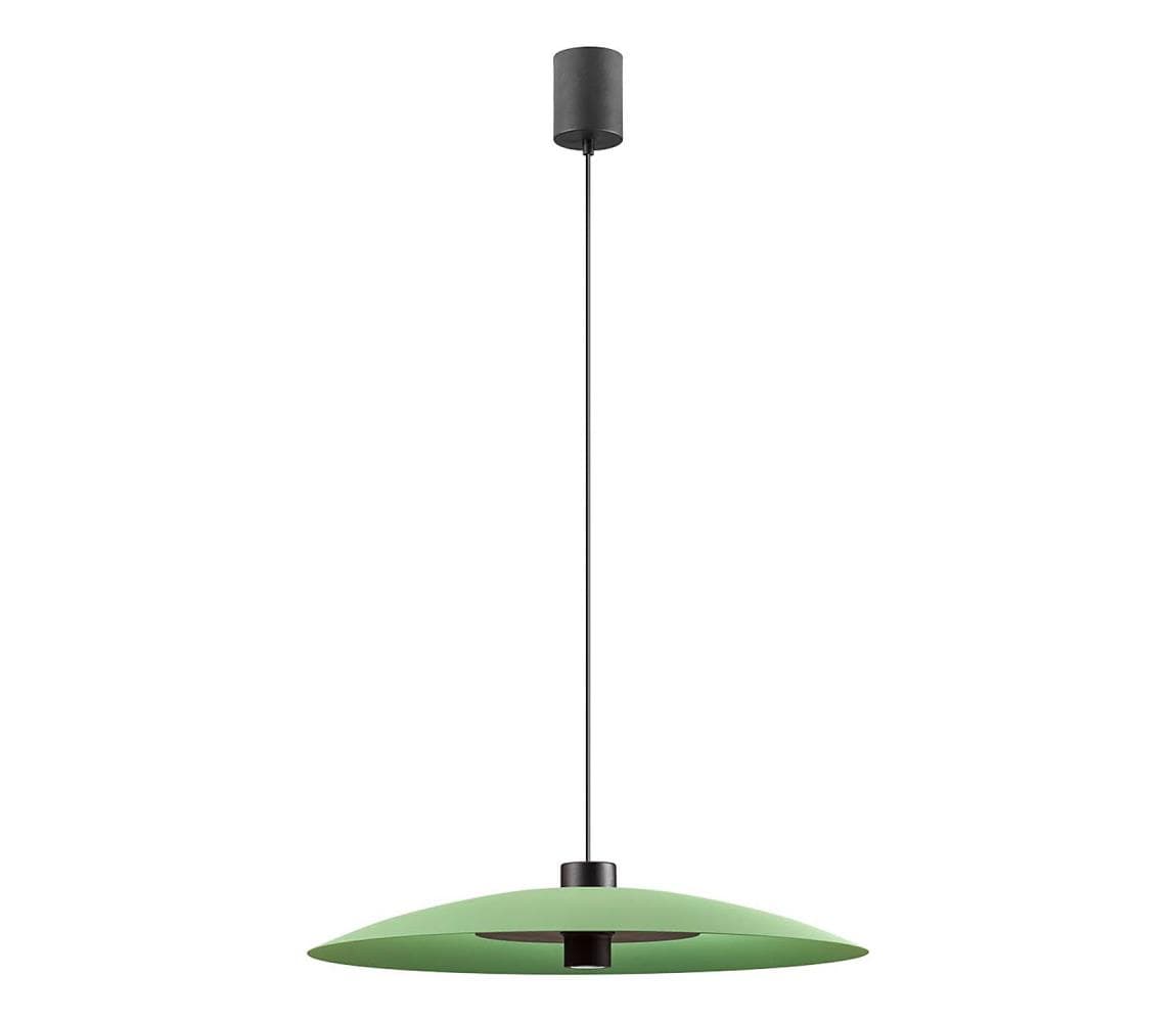 Redo 01-3019-LED Luster na lanku LARS LED/14W/230V+LED/10W pr. 60cm CRI90 zelený 01-3019