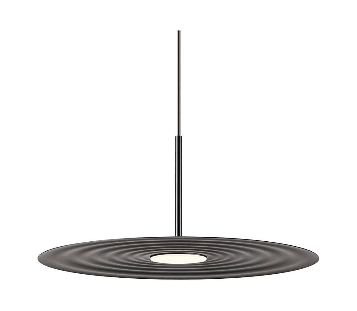 Redo 01-3047 - LED luster na lanku LAKE LED/13W/230V CRI 90 pr. 50 cm čierna 01-3047