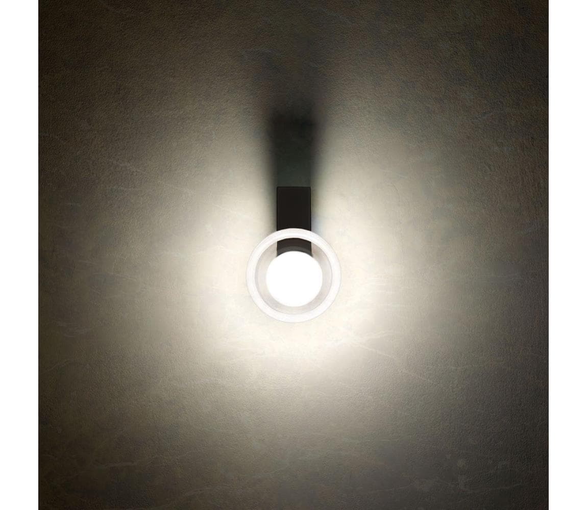 Redo 01-3240 - LED Nástenné svietidlo SINCLAIR LED/6,5W/230V CRI 93 IP21 čierna 01-3240