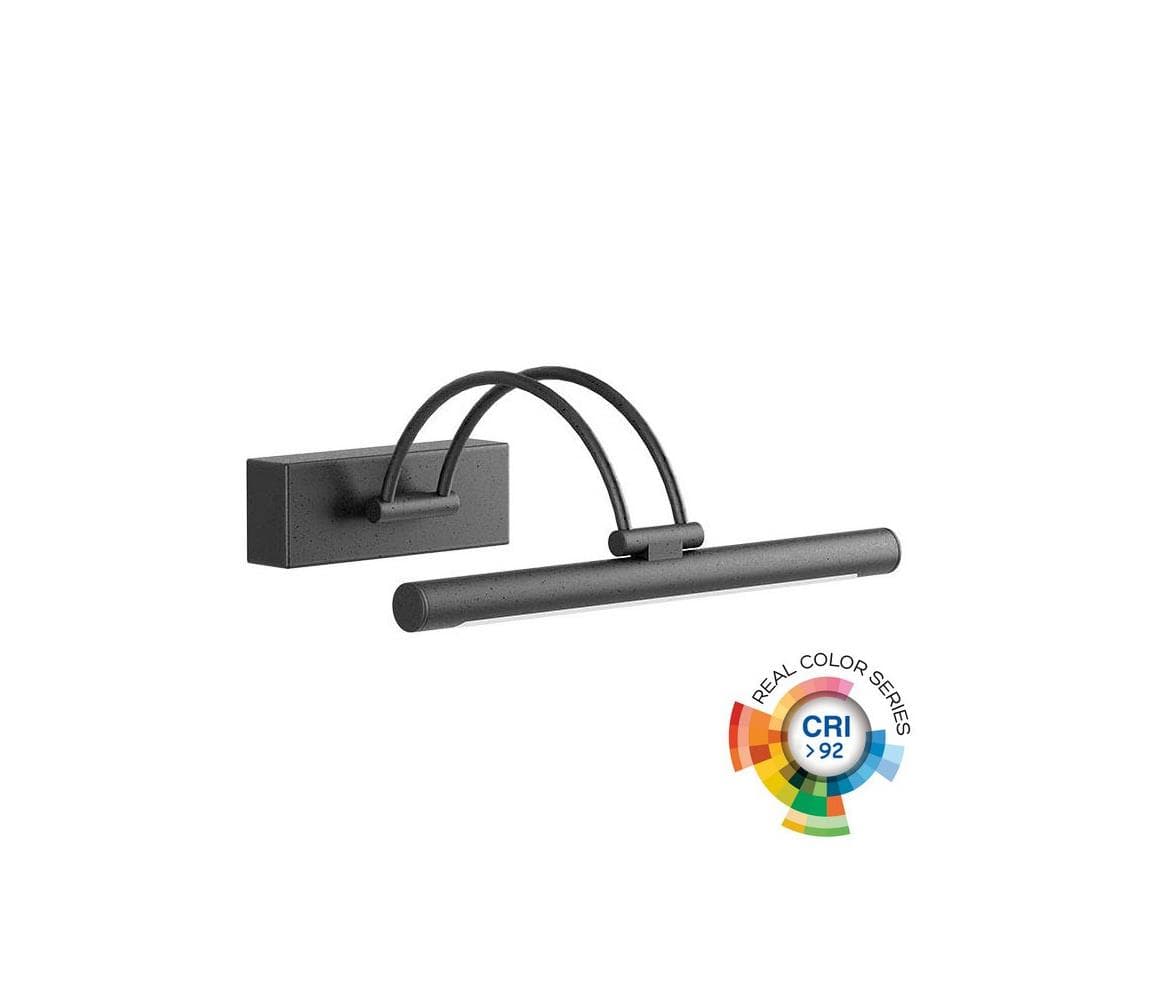 Redo 01-3469 - LED Obrazové svietidlo IKON LED/7,3W/230V 29,5 cm CRI 92 čierna 01-3469