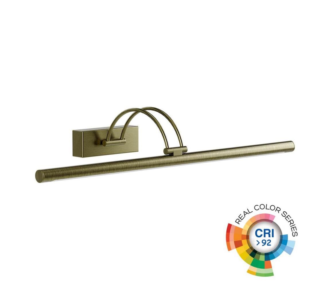 Redo 01-3473 - LED Obrazové svietidlo IKON LED/16,4W/230V 61,5 cm CRI 92 mosadz 01-3473