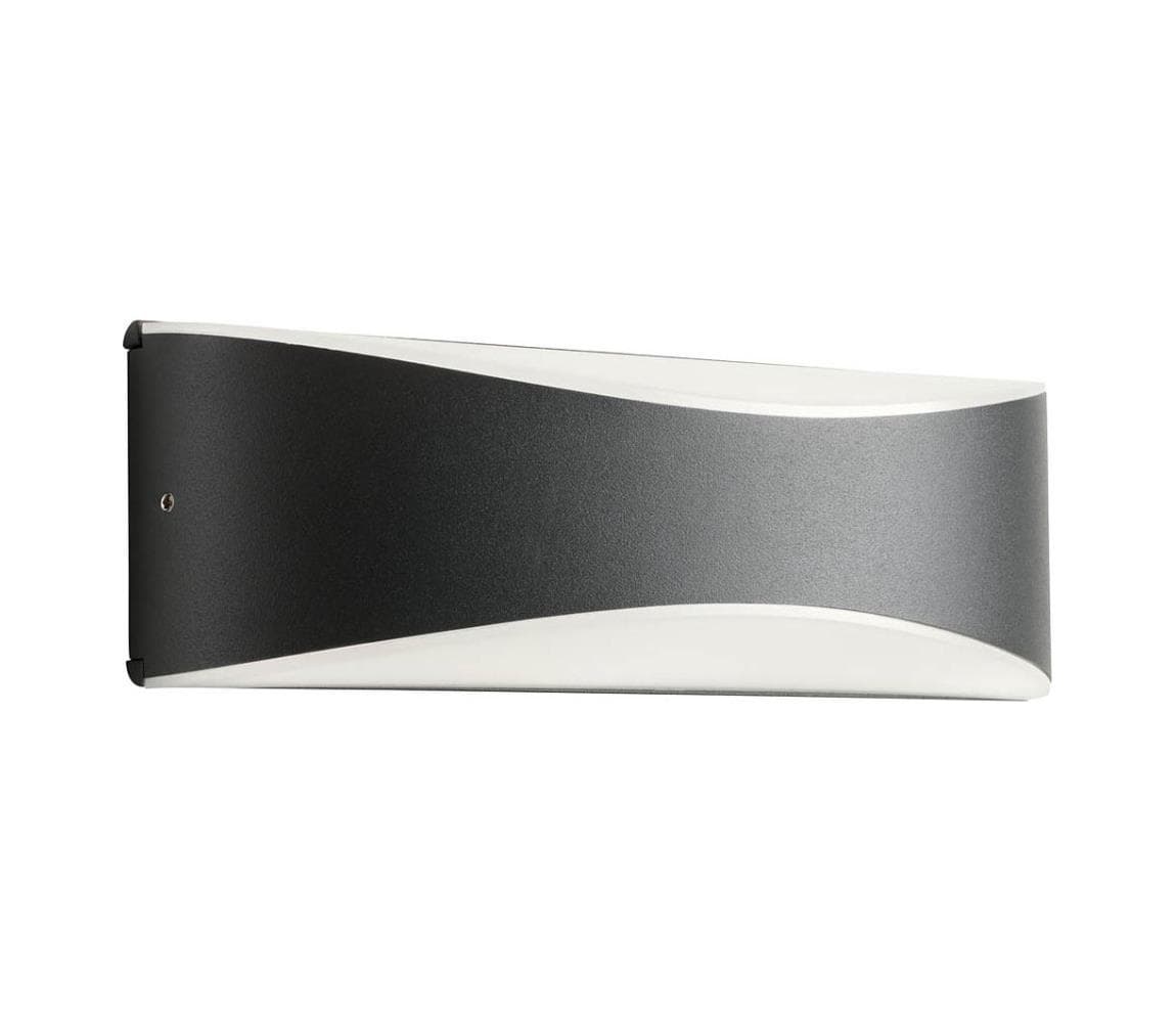 Redo 90126 - LED vonkajšie nástenné svietidlo AXEL LED/7W/230V 3000 IP65 antracit 90126