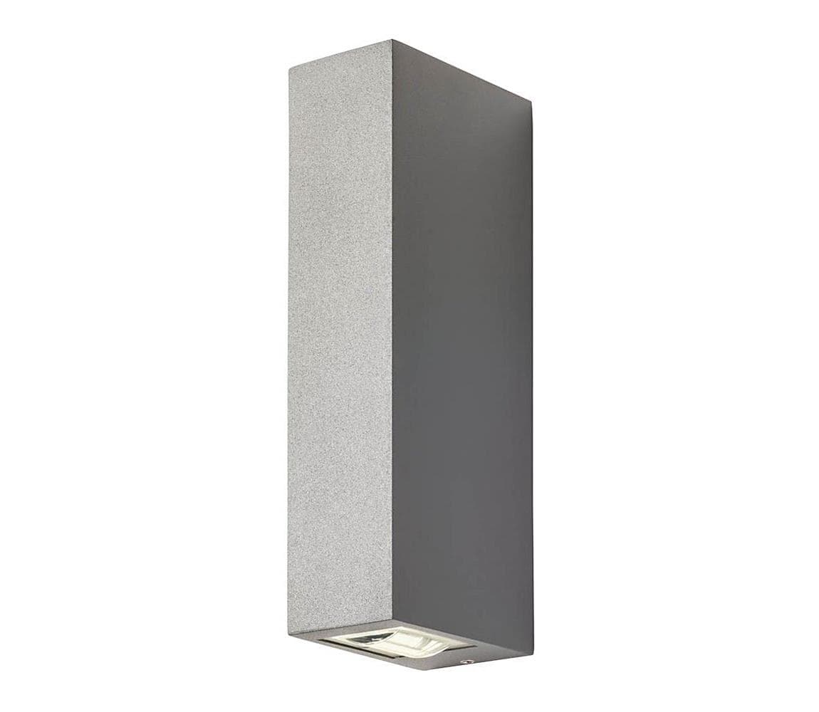 Redo 90421 - LED Vonkajšie nástenné svietidlo ACE 2xLED/5,84W/230V 3000K IP54 šedá 90421