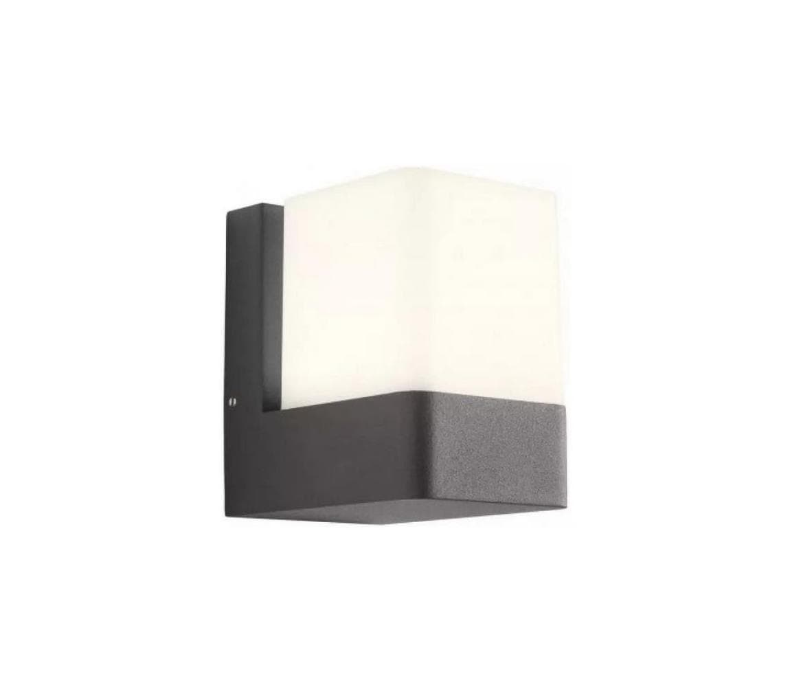 Redo 90489 - LED Vonkajšie nástenné svietidlo TOK LED/9,4W/230V IP44 antracit 90489
