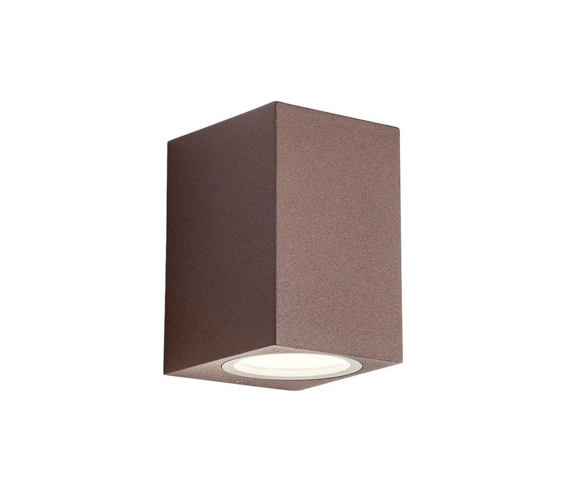 Redo 90528 - LED Vonkajšie nástenné svietidlo BRIO LED/6W/230V 3000K IP54 hnedá 90528