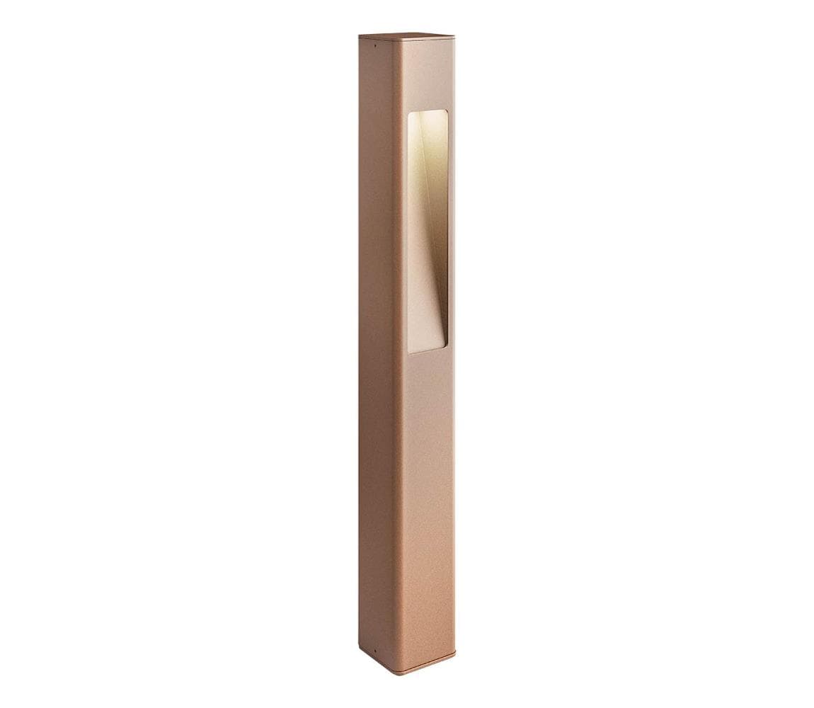 Redo 90673 - Vonkajšia lampa SOLO 1xGU10/35W/230V 70 cm IP65 hnedá 90673