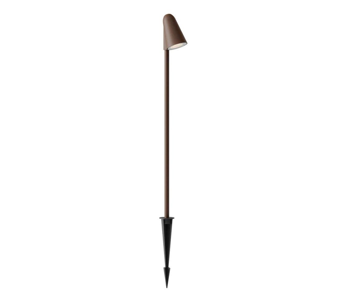 Redo 90706 - LED vonkajšia lampa NIVALIS LED/6,8W/230V 3000K 82 cm IP65 hnedá 90706