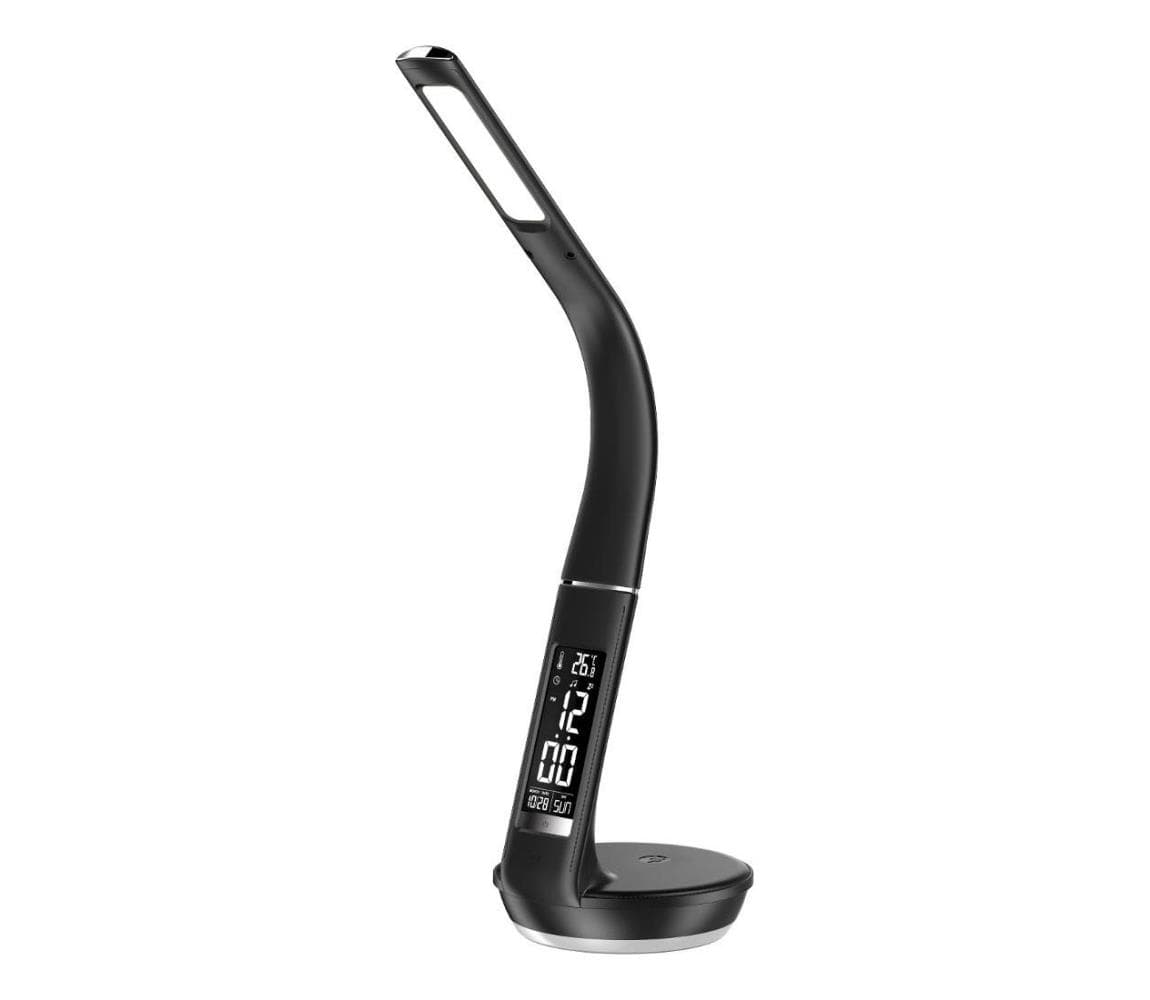 -LED Stmiev. lampa s bezdr. nab. Qi a displejom LED/6W/230V 3000/4000/6000K 50004532