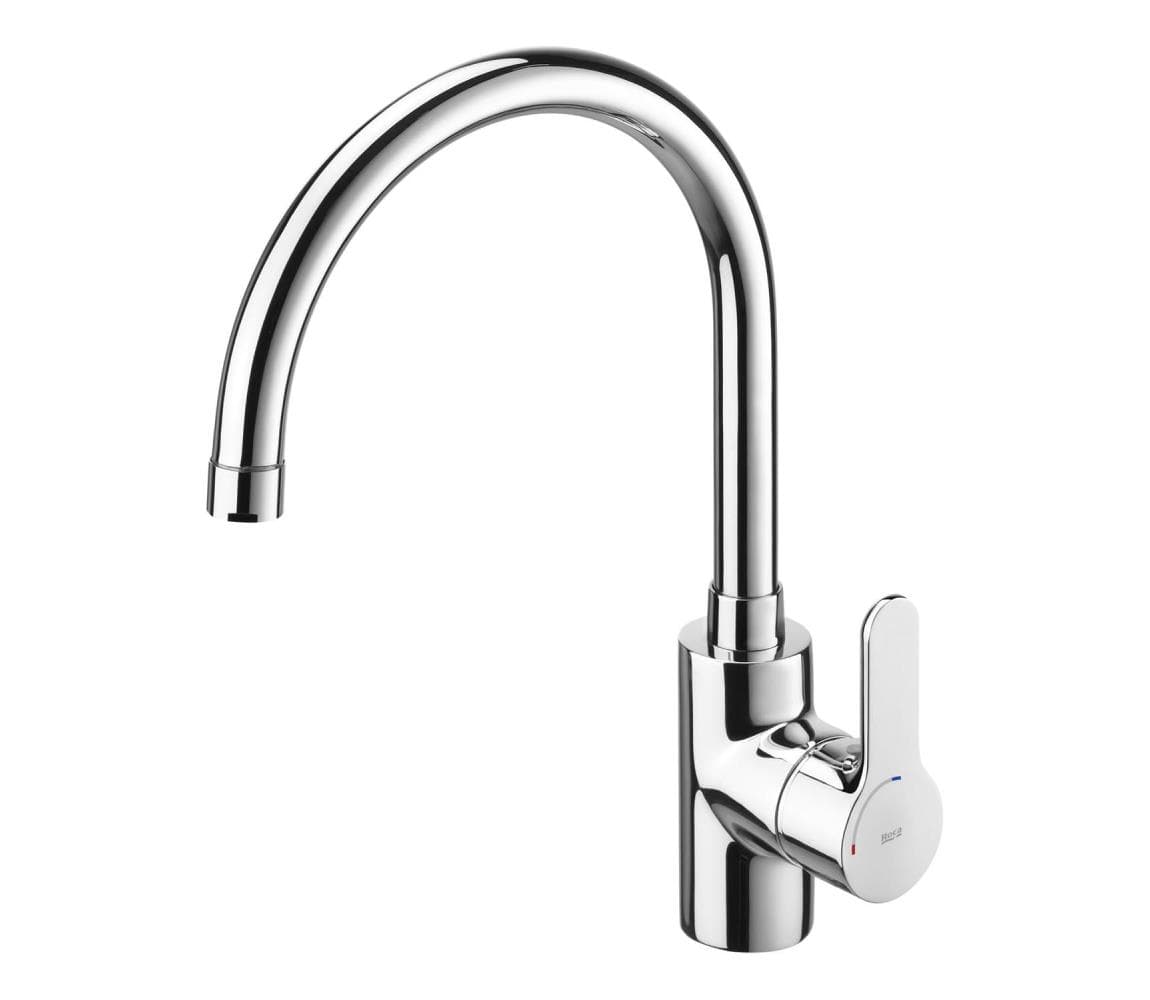 Roca A5A8409C00 - Kuchynská batéria L20 32,5 cm lesklý chróm A5A8409C00