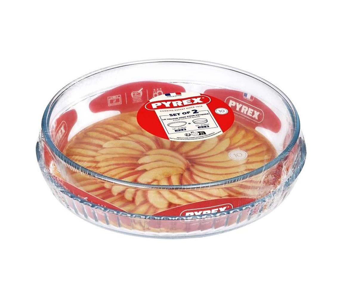 UTC Sada 2 kusov foriem na koláč PYREX, priemer 26/28 cm 913S606/8045