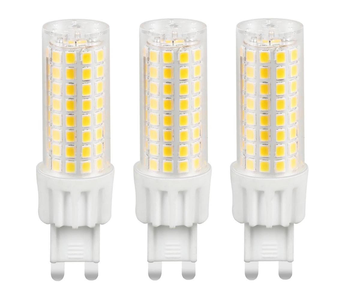 SADA 3x LED Žiarovka ECOLINE G9/7W/230V 3000K - Brilagi zd-39tc03-30