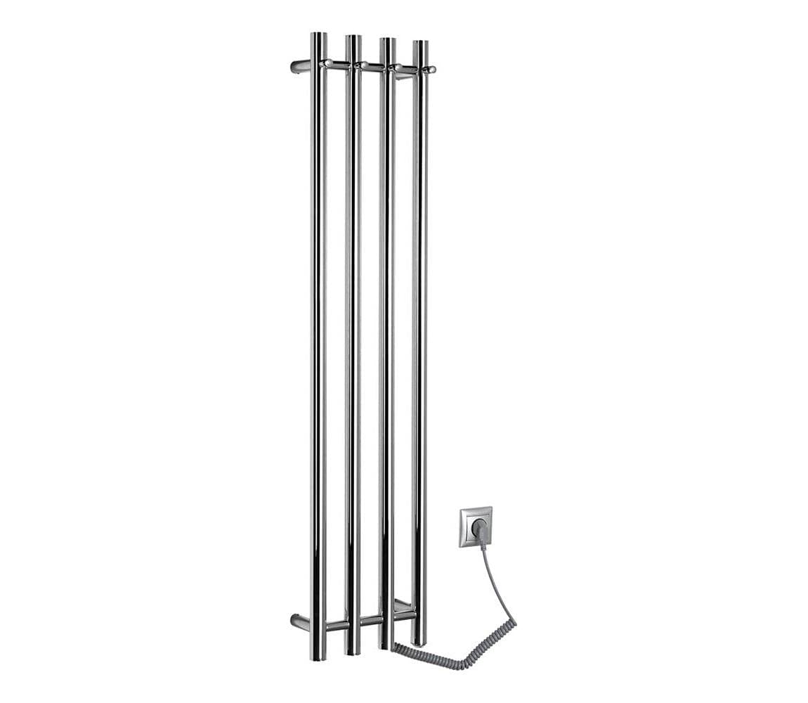 Sapho - Elektrický sušiak na uteráky PAPINADO 85W 120x26 cm lesklý chróm pravá ER750