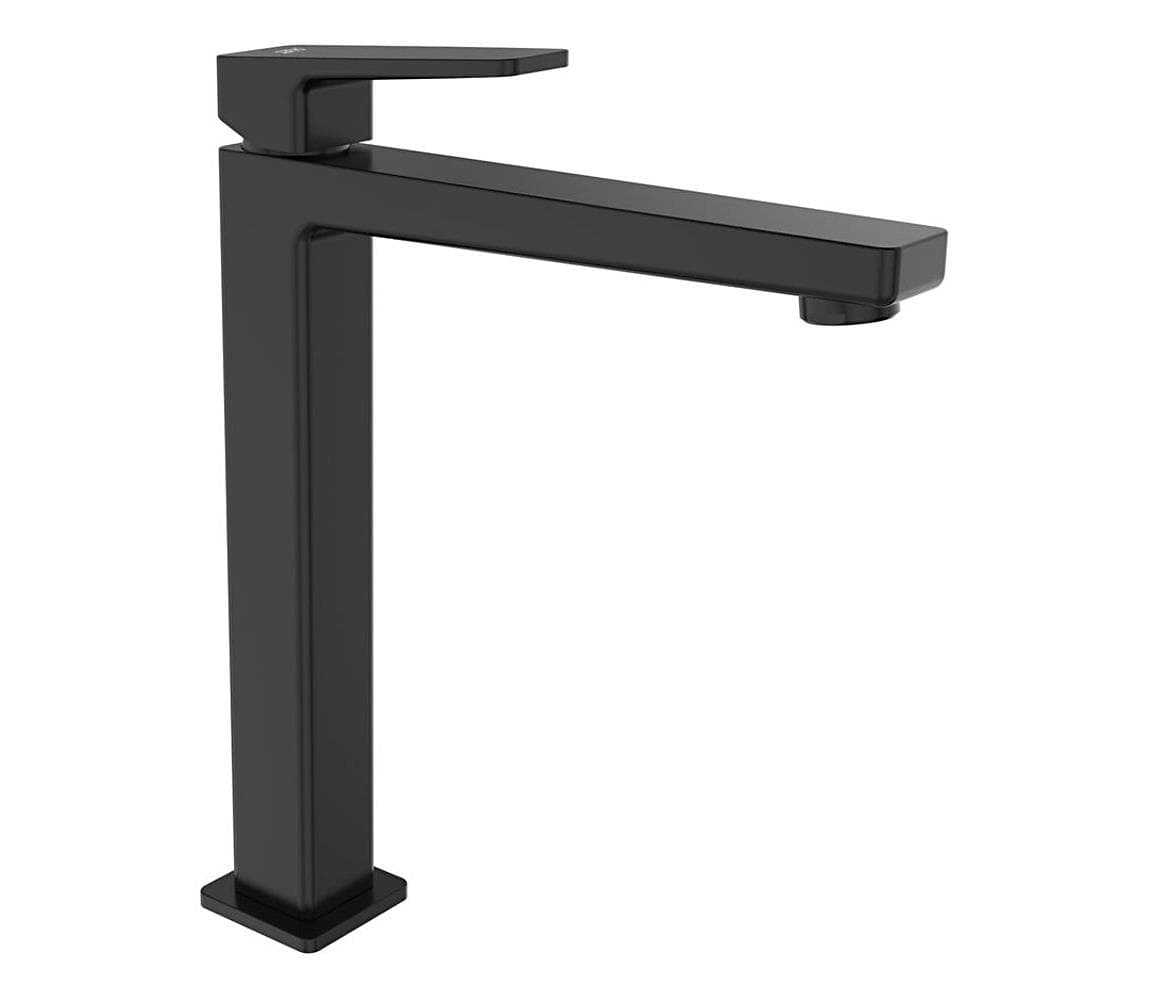 Sapho - Umývadlová batéria TURSI 28 cm matná čierna TI007B