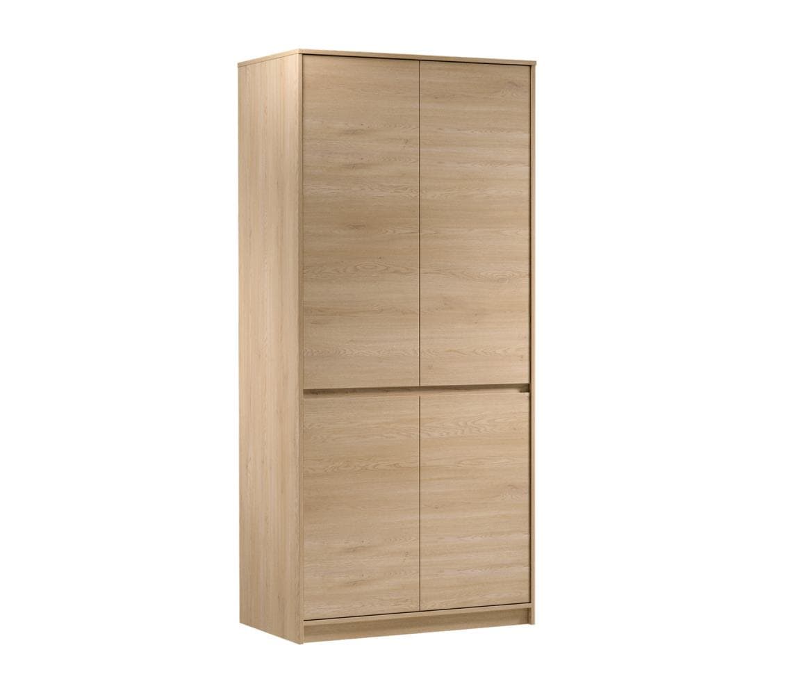 Gala Meble Šatníková skriňa MIYABI 90x198x52 cm dub Cremona S29-S4D-CRE