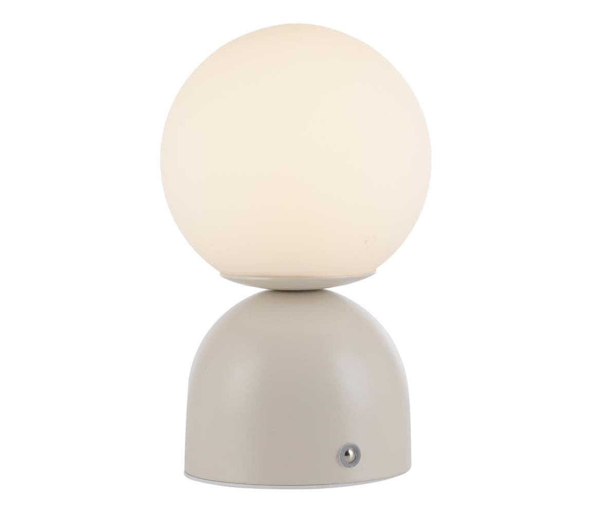 Schöner Wohnen 19218-39 - LED stmievateľná stolná lampa RUDI LED/1,2W/5V šedá 19218-39