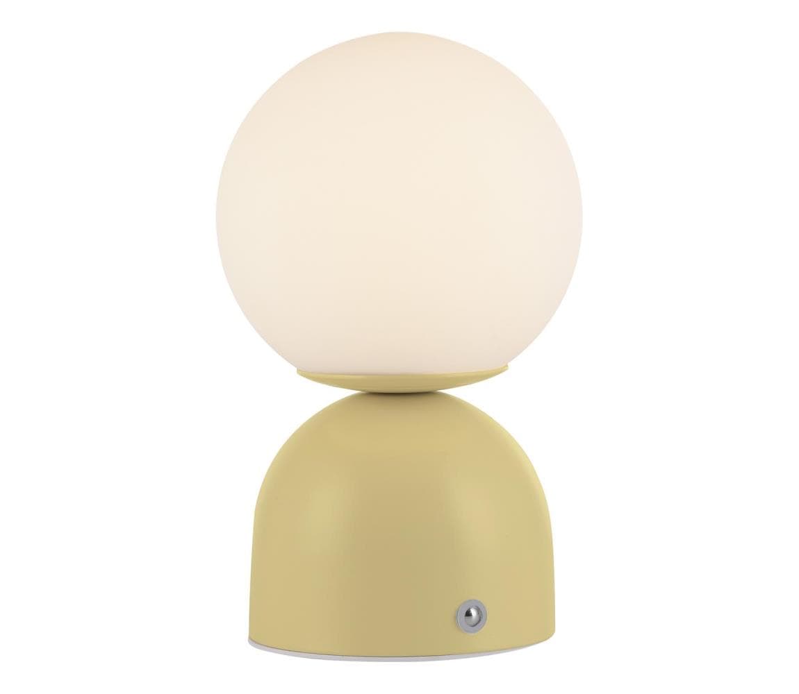 Schöner Wohnen 19218-81 - LED stmievateľná stolná lampa RUDI LED/1,2W/5V žltá 19218-81