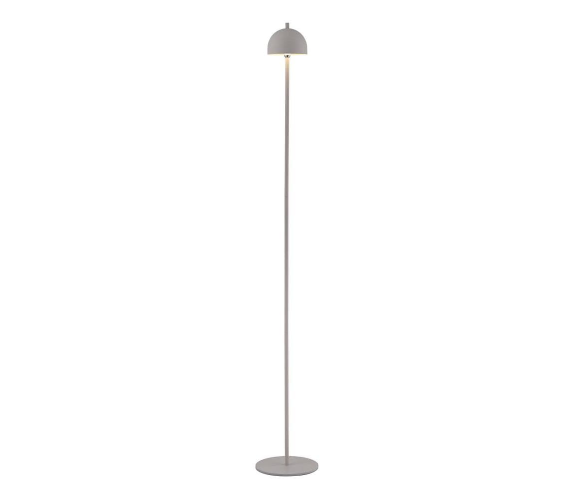 Schöner Wohnen 19245-39 - LED stmievateľná stojacia lampa BELLIS LED/2,5W/5V IP54 sivá 19245-39