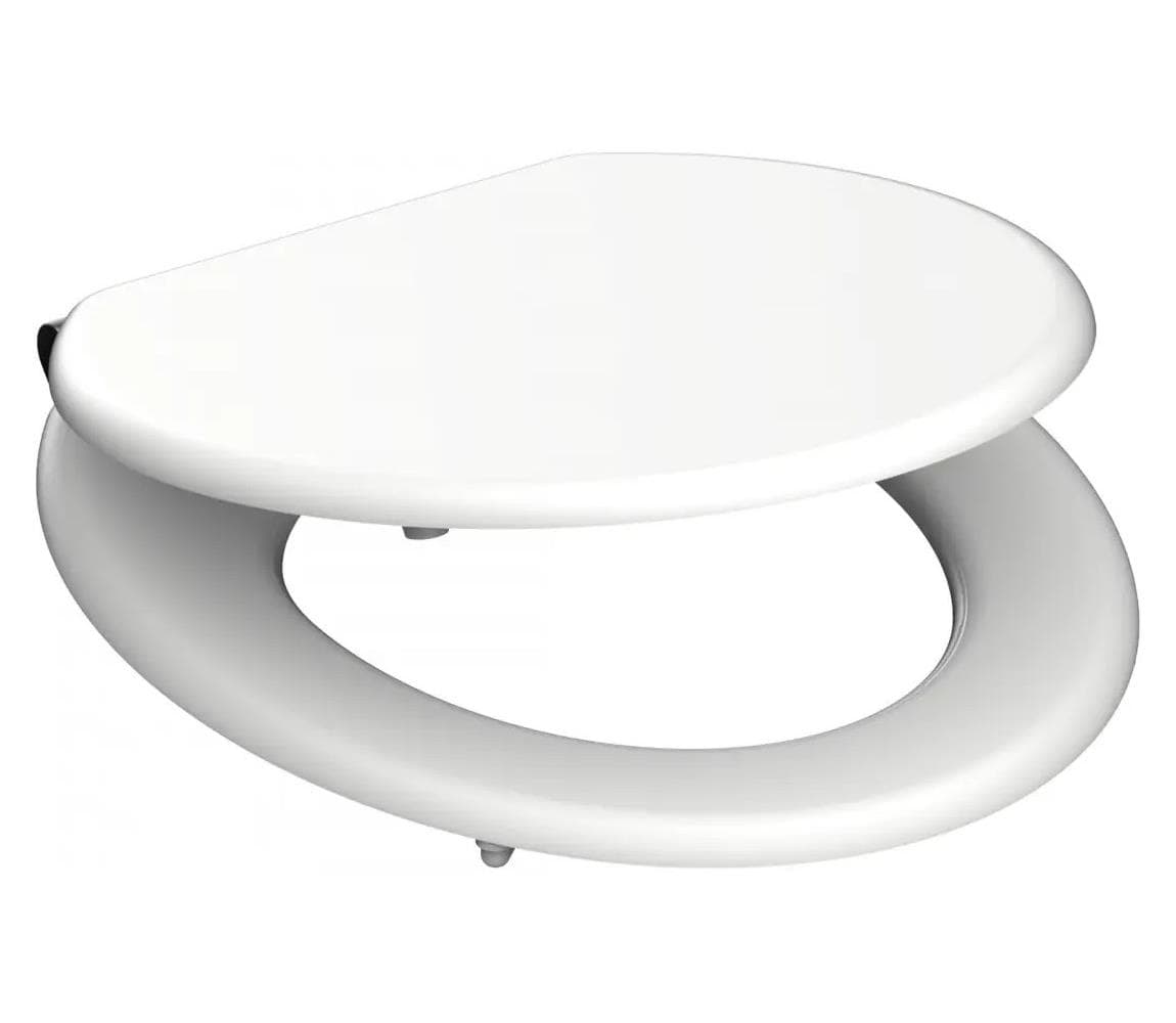 Schütte 84100-A - WC sedadlo, biele, s tichým zatváraním, MDF 84100-A