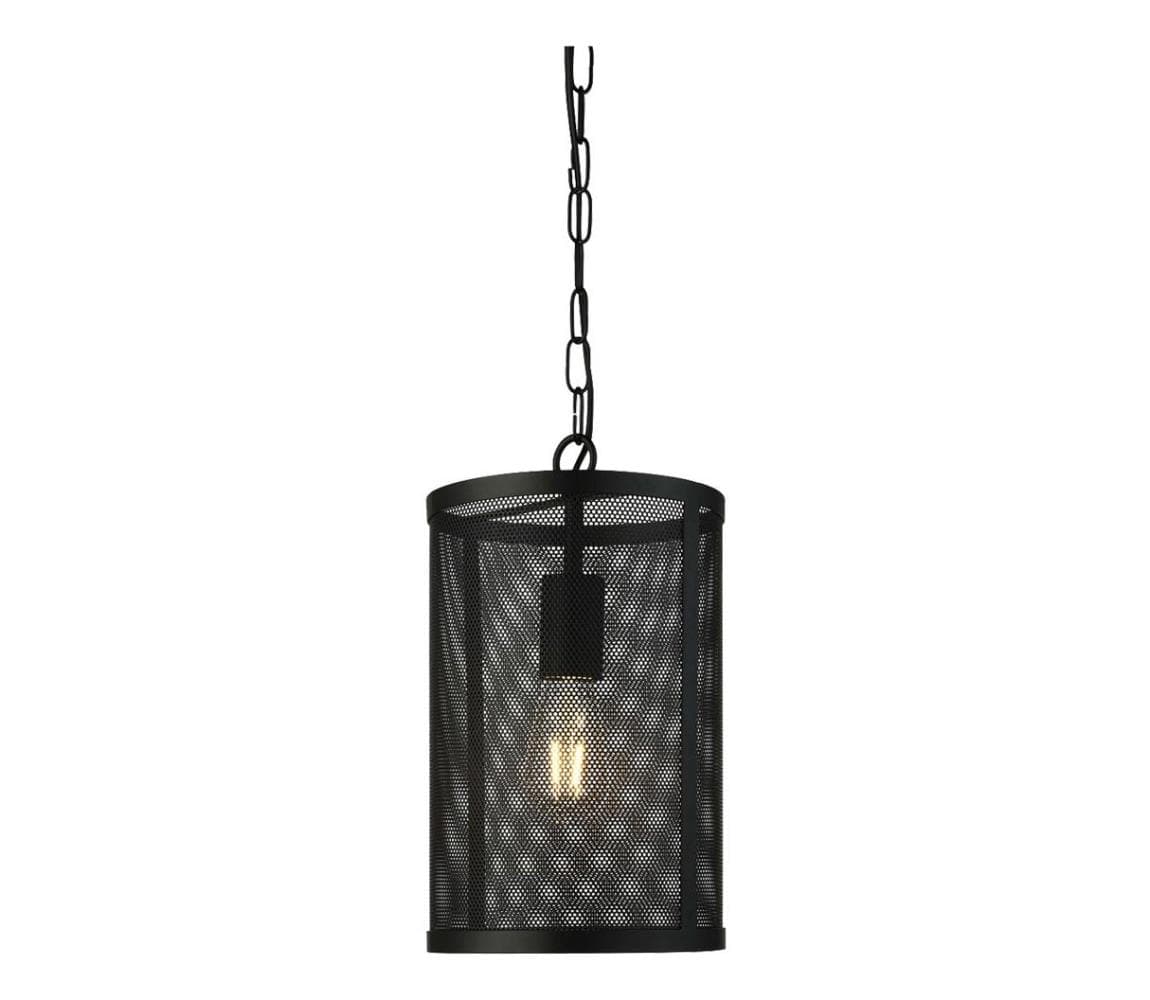 Searchlight 2481BK - Luster na reťazi FISHNET 1xE27/60W/230V čierna 2481BK