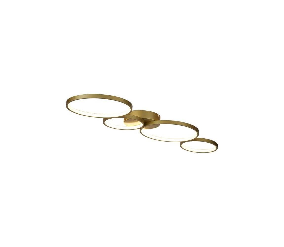 Searchlight 25772-4GO - LED stmievateľné stropné svietidlo CIRQUE LED/37W/230V 3000K 33x97 cm 25772-4GO