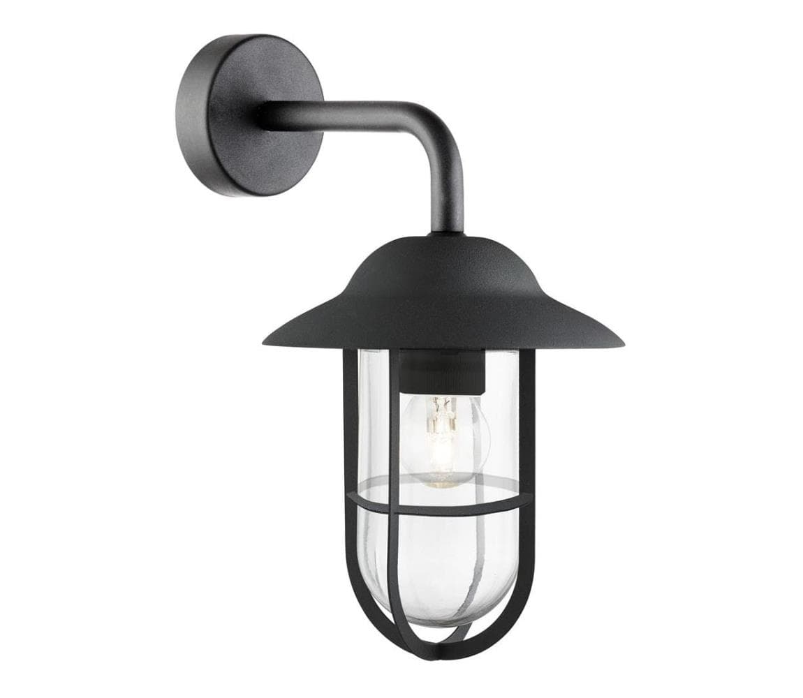 Searchlight 3291BK - Vonkajšie nástenné svietidlo TORONTO 1xE27/40W/230V IP44 3291BK