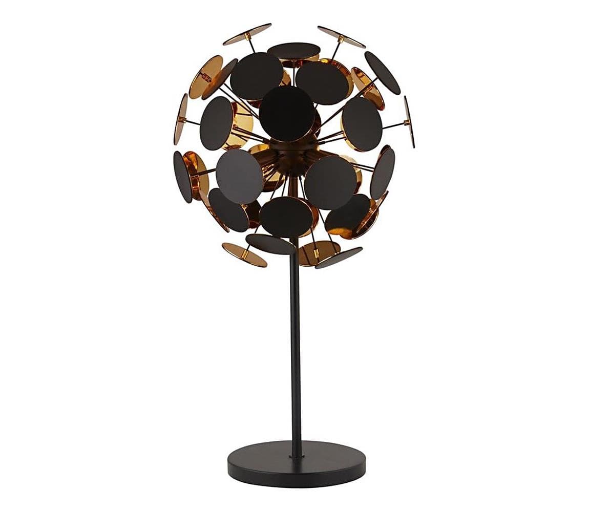 Searchlight EU3070BG - Stolová lampa DISCUS 1xE14/60W/230V EU3070BG