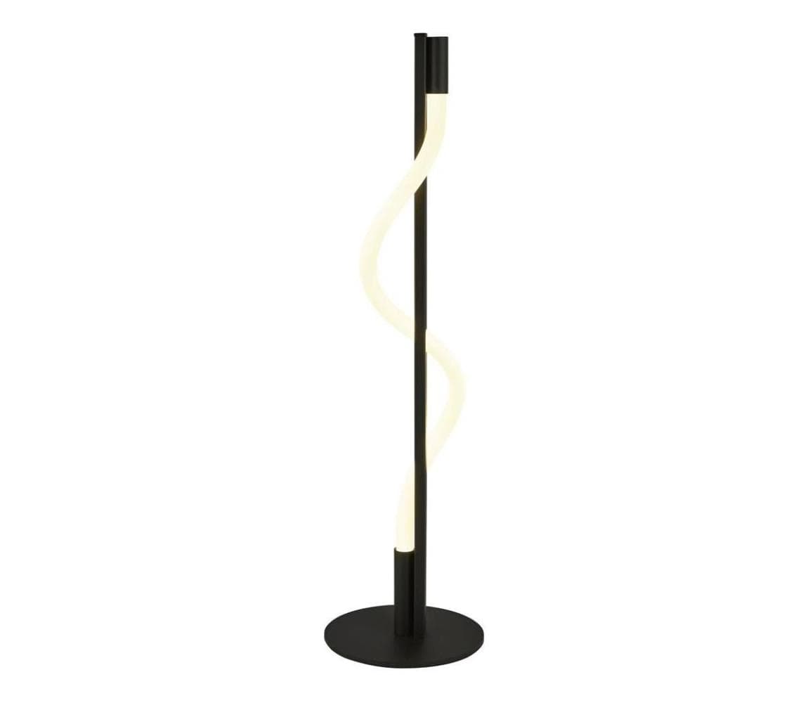 Searchlight EU57212BK - LED Stolná lampa MARILYN LED/8W/230V čierna EU57212BK