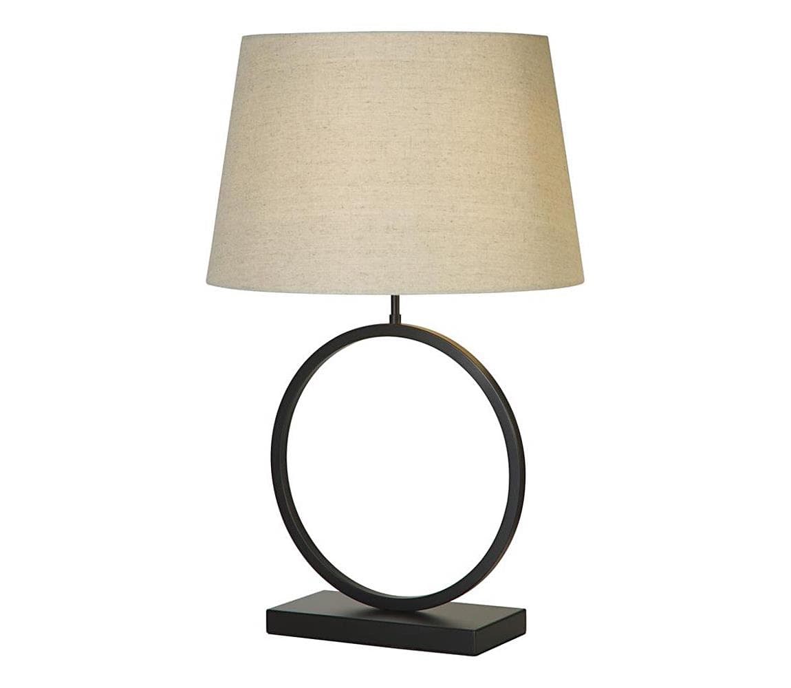 Searchlight EU93101NA - Stolová lampa ELEGANT 1xE27/60W/230V krémová EU93101NA